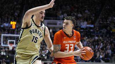 Column: Regrouping Illinois faces a tall task vs. Zach Edey and No. 1 Purdue in a January showdown worthy of March