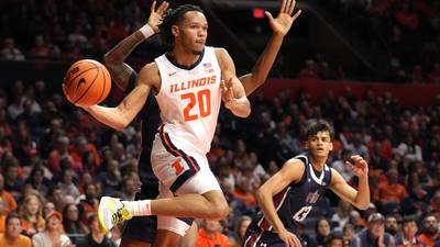 No. 11 Illinois routs Fairleigh Dickinson 104-71 in 1st game without leading scorer Terrence Shannon Jr. 