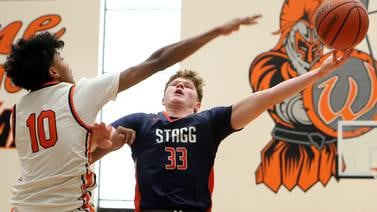 Slow start? It doesn’t matter when Connor Williams comes through for Stagg. ‘Best player on the court.’