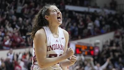 Mackenzie Holmes scores 30 as No. 16 Indiana women’s basketball turns back Illinois 77-71