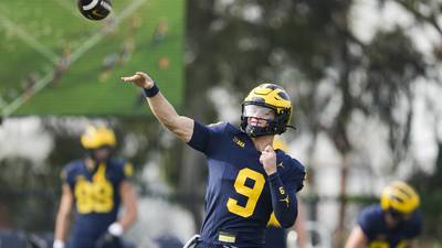 J.J. McCarthy is focused on the Rose Bowl and Michigan’s title hopes — not his potential NFL future