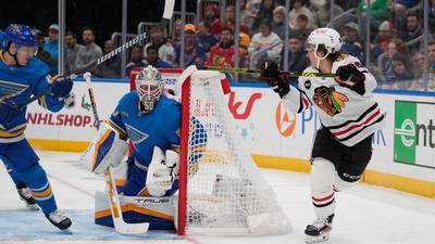 Column: Chicago Blackhawks scrooge themselves before the holiday break — but Connor Bedard’s ‘Michigan goal’ is a jaw-dropper