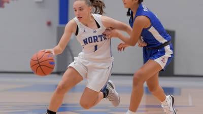 Green Bay soccer recruit Laney Stark switches things up in basketball for St. Charles North. ‘I like it a lot.’