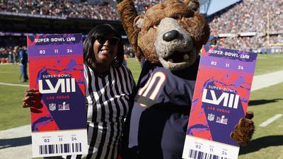 Guest referee gig turns into Super Bowl trip as Markham woman named Bears Fan of the Year