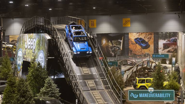 Stellantis pulls out of Chicago Auto Show, ending the long run for Camp Jeep test track