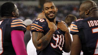 Devin Hester, Julius Peppers and Jared Allen join Steve McMichael as finalists for the Pro Football Hall of Fame